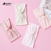 Kūdikių „Turban Twist“ galvos juosta Minkštos nailoninės elastinės plaukų juostelės mergaitėms vaikams Galvos apdangalai Tvirtai tamprūs rankų darbo plaukų priedai 2022 m.