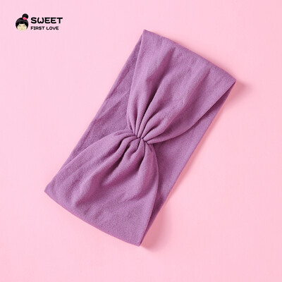 Kūdikių „Turban Twist“ galvos juosta Minkštos nailoninės elastinės plaukų juostelės mergaitėms vaikams Galvos apdangalai Tvirtai tamprūs rankų darbo plaukų priedai 2022 m.