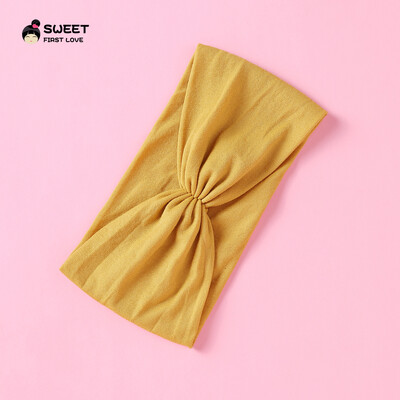 Kūdikių „Turban Twist“ galvos juosta Minkštos nailoninės elastinės plaukų juostelės mergaitėms vaikams Galvos apdangalai Tvirtai tamprūs rankų darbo plaukų priedai 2022 m.