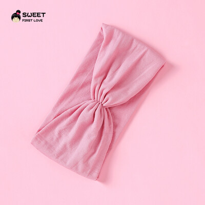 Kūdikių „Turban Twist“ galvos juosta Minkštos nailoninės elastinės plaukų juostelės mergaitėms vaikams Galvos apdangalai Tvirtai tamprūs rankų darbo plaukų priedai 2022 m.