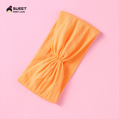 Kūdikių „Turban Twist“ galvos juosta Minkštos nailoninės elastinės plaukų juostelės mergaitėms vaikams Galvos apdangalai Tvirtai tamprūs rankų darbo plaukų priedai 2022 m.
