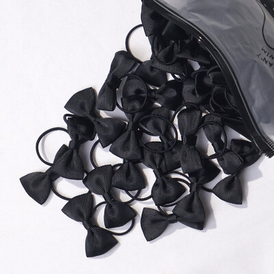 20/40 de bucăți 2 inch funde de păr pentru fetițe legături elastice fundite cu panglică grosgrain cu bandă de cauciuc Suporturi pentru coadă de cal Accesorii pentru păr
