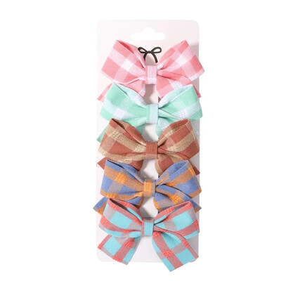 5 vnt./rinkinys Mini mergaičių plaukų segtukas Mielas gėlėtas zuikis princesės plaukų segtukas, skirtas mažytei mergaitei Puikūs kirpčiukai šoniniai plaukų aksesuarai