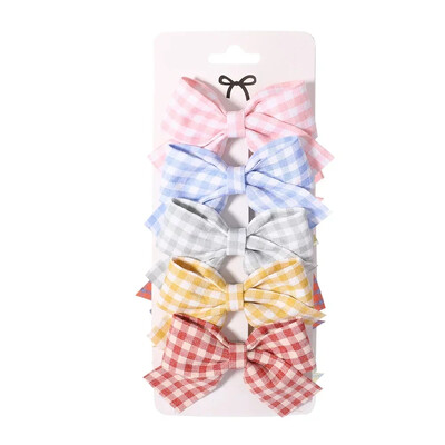 5 vnt./rinkinys Mini mergaičių plaukų segtukas Mielas gėlėtas zuikis princesės plaukų segtukas, skirtas mažytei mergaitei Puikūs kirpčiukai šoniniai plaukų aksesuarai