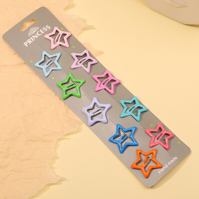 3 buc/lot agrafe de păr cu fundă de flori cu broderie agrafe de păr pentru copii, geometrice, dulci, accesorii de păr pentru fete, barete vintage din bumbac