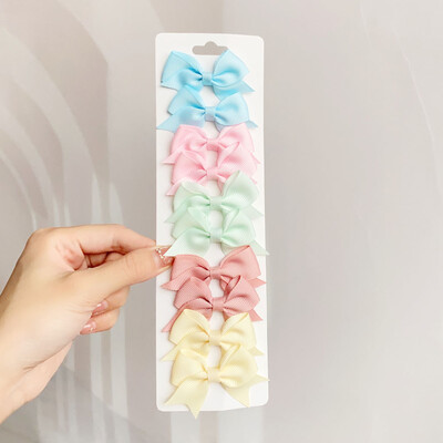 3 buc/lot agrafe de păr cu fundă de flori cu broderie agrafe de păr pentru copii, geometrice, dulci, accesorii de păr pentru fete, barete vintage din bumbac