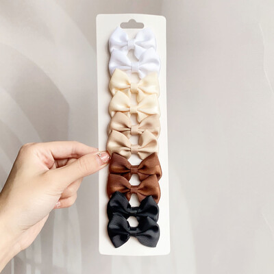 3 buc/lot agrafe de păr cu fundă de flori cu broderie agrafe de păr pentru copii, geometrice, dulci, accesorii de păr pentru fete, barete vintage din bumbac