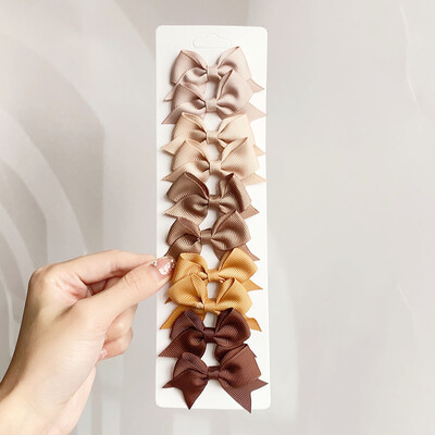 3 buc/lot agrafe de păr cu fundă de flori cu broderie agrafe de păr pentru copii, geometrice, dulci, accesorii de păr pentru fete, barete vintage din bumbac