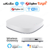 Tuya Smart Zigbee 3.0 Gateway Hub Smart Home Automation Device APP kaughääljuhtimise juhtmeta sild töötab koos Alexa Google'iga