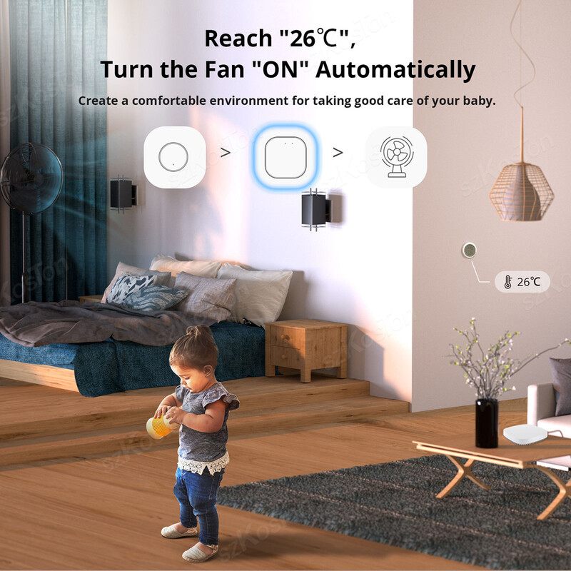 Tuya Smart Zigbee 3.0 Gateway Hub Smart Home Automation Device APP kaughääljuhtimise juhtmeta sild töötab koos Alexa Google'iga