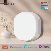 GIRIER Tuya ZigBee Bluetooth Gateway Bridge Smart Home Wireless Multi-mode Hub Work Smart Life App Alexa Hei Google Yandex Alice