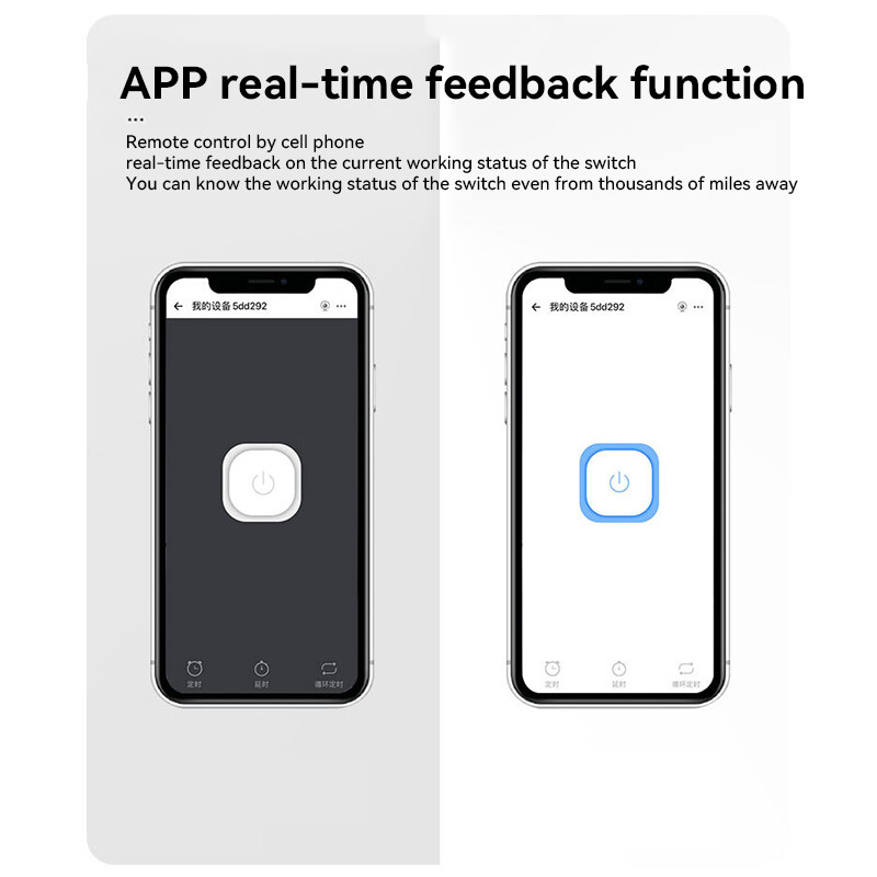 Ewelink APP 30A 1 csatornás WiFi nagy teljesítményű, intelligens megszakító kapcsoló, AC 110 V 220 V bemeneti vezeték nélküli relé, 2,4 GHz távirányító