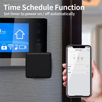 Tuya Fingerbot Smart Life App Дистанционно управление Swtich Home Swtich Intelligence Gadget Отворено по време кафемашина Дистанционно устройство за гаражна врата