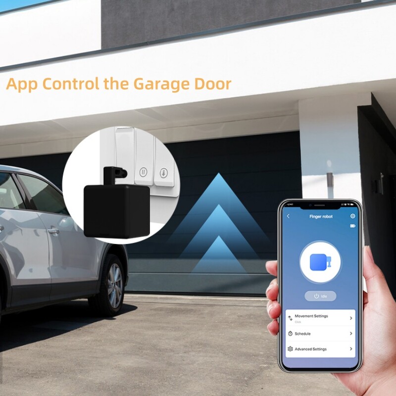 Tuya Fingerbot Smart Life App Telecomandă Comutator Home Swtich Intelligence Gadget Deschis cu temporizare Filtru de cafea Telecomandă pentru ușă de garaj