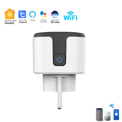 Xiaomi Smart Home Apple Homekit/Tuya Smart Socket EU Πρίζα δικτύου πρίζα τοίχου Ηλεκτρικές πρίζες Wifi Χρήση Siri/ Alexa / Google