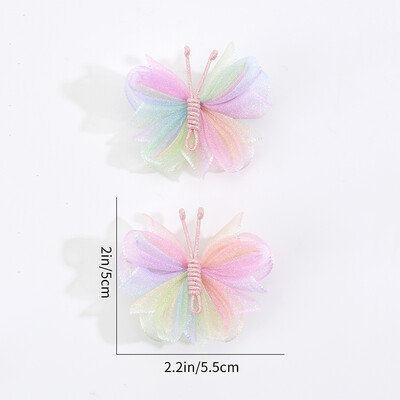 Oaoleer 2 бр./компл. Kawaii Ladybug Щипки за коса за бебета момичета Карикатура Животни Щипки за коса Детски шноли Детски шапки Аксесоари за коса