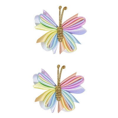 Oaoleer 2 бр./компл. Kawaii Ladybug Щипки за коса за бебета момичета Карикатура Животни Щипки за коса Детски шноли Детски шапки Аксесоари за коса