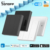 SONOFF SwitchMan R5 Ασύρματο WiFi Scene Controller Διακόπτης τοίχου 6 πλήκτρων EWeLink-Τηλεχειριστήριο Έξυπνο σπίτι με Alexa Google Home