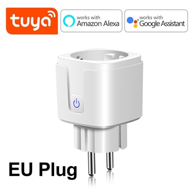 Tuya/Homekit Smart Socket EU16A Wifi Smart Plug with Power Monitoring Έλεγχος εφαρμογής Smart Life Υποστήριξη Google Assistant Alexa