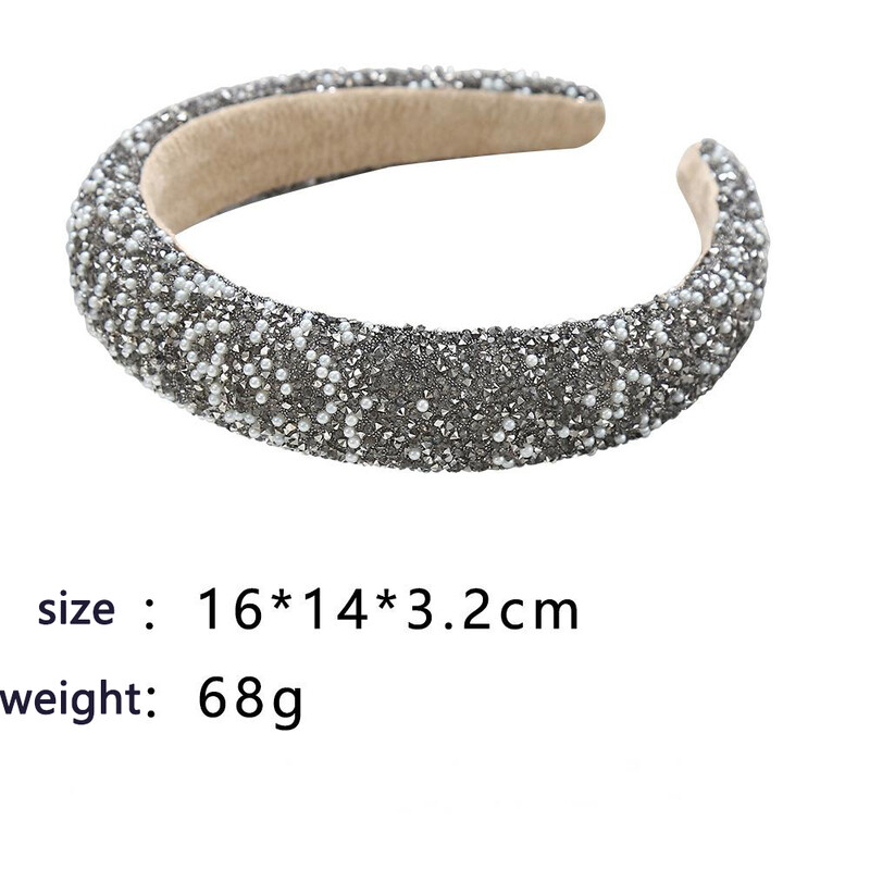 Gyémánt fejpánt csillogó csillogó ékköves női fejpántok hajpántok széles divat hajkarikák lányoknak hajkiegészítők ajándékok