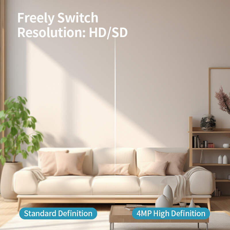 Tuya viedā WIFI 360 kamera, 2 virzienu balss domofons iekštelpu bezvadu videonovērošanas kameras viedās mājas ainas savienojuma mazuļa monitors