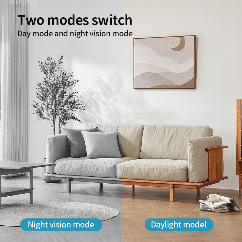 Tuya viedā WIFI 360 kamera, 2 virzienu balss domofons iekštelpu bezvadu videonovērošanas kameras viedās mājas ainas savienojuma mazuļa monitors