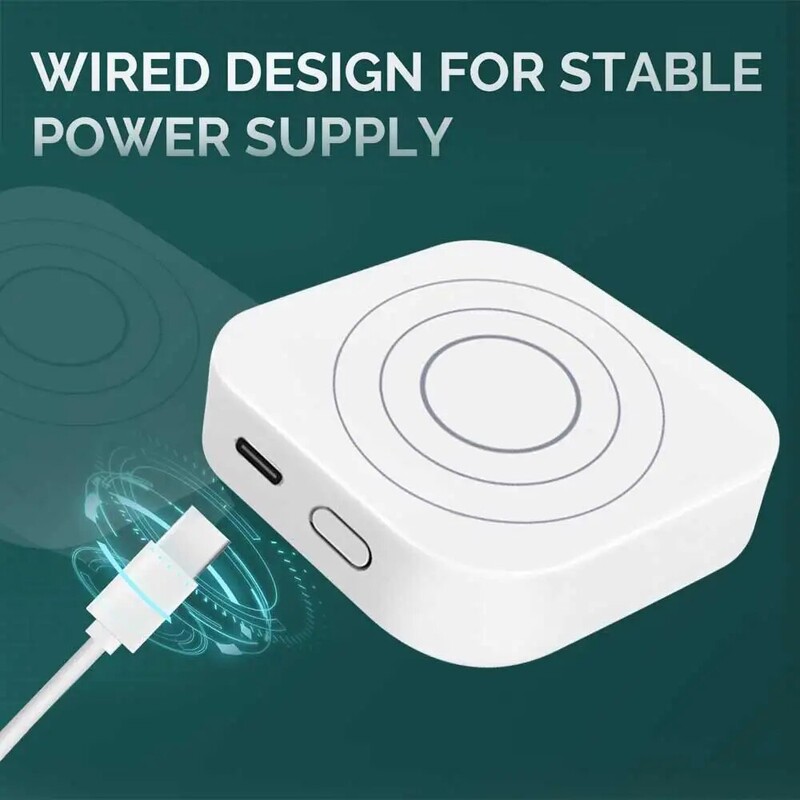 Zigbee žmogaus buvimo detektorius žmogaus kūno jutiklis 24G milimetrų bangų detektorius judesio jutiklis veikia su Tuya Alexa Google Home