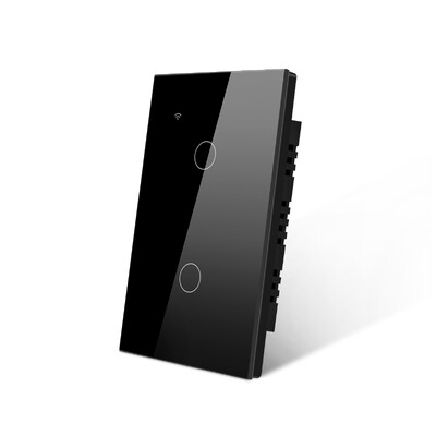 MFI Apple Homekit LED gaismas slēdzim WiFi skārienjutīgajam sienas slēdži Viedām mājām Darbs ar Siri balss vadību Alexa Google Home