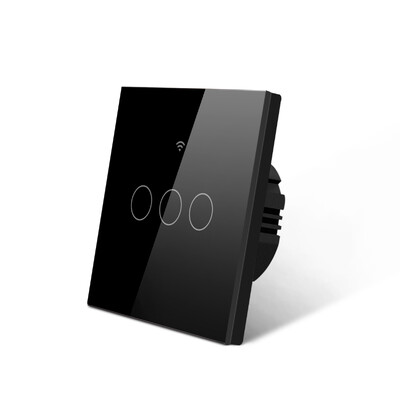 MFI Apple Homekit LED gaismas slēdzim WiFi skārienjutīgajam sienas slēdži Viedām mājām Darbs ar Siri balss vadību Alexa Google Home