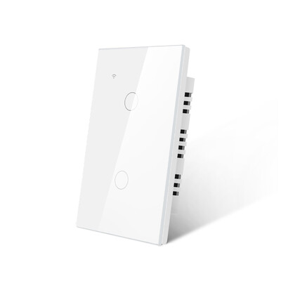 MFI Apple Homekit LED gaismas slēdzim WiFi skārienjutīgajam sienas slēdži Viedām mājām Darbs ar Siri balss vadību Alexa Google Home