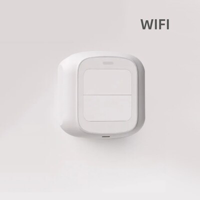 „Tuya WIFI Wireless 2 Gang Scene“ mygtukų jungiklis „Zigbee Push“ nuotolinio valdymo pultas „Smart Home Linkage“ automatikos scenarijaus valdiklis