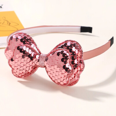 1/2db Lovley Kids hajgumi színes virág formájú hajkarika Dopamin csillogó elasztikus fejpánt Boutique gyermek hajkiegészítő