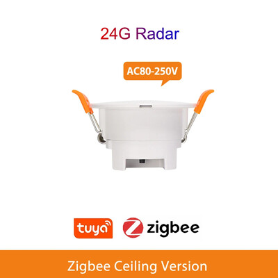 Loginovo Zigbee 3.0 Αισθητήρας ανθρώπινης παρουσίας Tuya Wifi MmWave Radar Detector Έξυπνος οικιακός αισθητήρας κίνησης με ανίχνευση έντασης