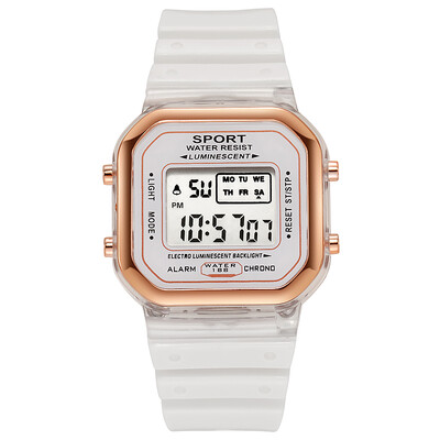 Naujas vaikiškas LED skaitmeninis mokinio laikrodis daugiafunkcis lauko sporto laikrodis minimalistinis vyriškas ir moteriškas elektroninis laikrodis