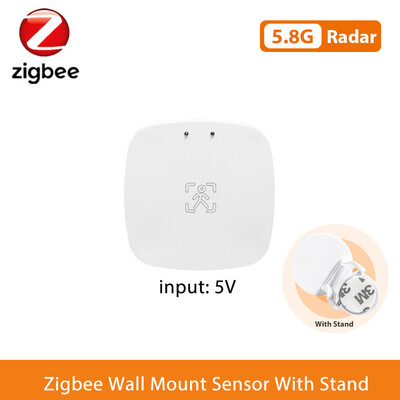 ZigBee Wifi MmWave radara cilvēka klātbūtnes kustības sensora detektors Tuya Smart Life mājas automatizācija Spilgtuma/attāluma noteikšana