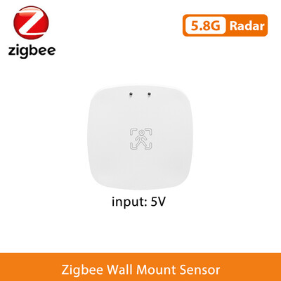 ZigBee Wifi MmWave radara cilvēka klātbūtnes kustības sensora detektors Tuya Smart Life mājas automatizācija Spilgtuma/attāluma noteikšana