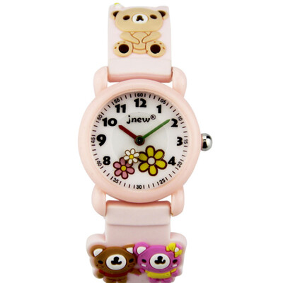 2020-as gyermekóra Vízálló, szép átlátszó cseresznyevirág diák kvarcóra születésnapi ajándék óra fiú sportórák