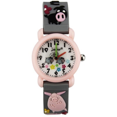 2020-as gyermekóra Vízálló, szép átlátszó cseresznyevirág diák kvarcóra születésnapi ajándék óra fiú sportórák