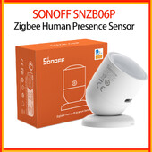 SONOFF SNZB-06P Zigbee senzor ľudskej prítomnosti 5,8 GHz mikrovlnný radar inteligentná domácnosť Zigbee 3.0 vyžaduje Zigbee Hub cez eWelink Alexa