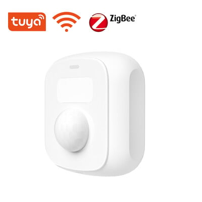 Tuya WiFi Zigbee inimese liikumisandur nutikas kodu PIR liikumisanduri detektor valgussensoriga stseeni lüliti funktsiooniga Smart Life