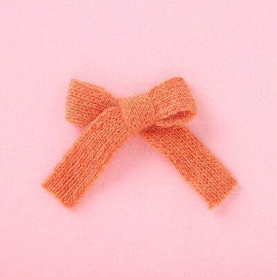 Gyapjú kötött haj masnik Aranyos hajtűk Lányoknak BB klipek Édes hajcsattok Barrettes Tömör kapcsok Gyerek fejfedők Divatos haj kiegészítők