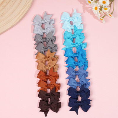 20 dalių 2 colių kūdikių mergaičių plaukų segtukai plaukų lankeliai aligatorių segtukai mažoms mergaitėms, kūdikiams, mažiems vaikams, plaukų priedai