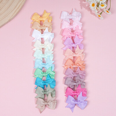 20 dalių 2 colių kūdikių mergaičių plaukų segtukai plaukų lankeliai aligatorių segtukai mažoms mergaitėms, kūdikiams, mažiems vaikams, plaukų priedai