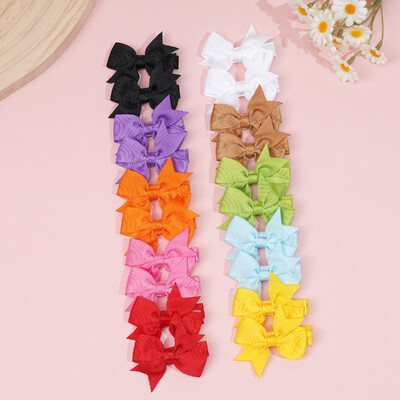 20 dalių 2 colių kūdikių mergaičių plaukų segtukai plaukų lankeliai aligatorių segtukai mažoms mergaitėms, kūdikiams, mažiems vaikams, plaukų priedai