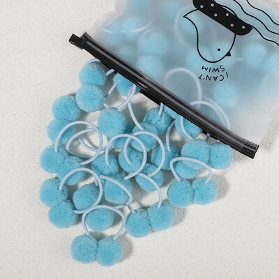 5/10/20 db/Szett tömör dupla plüss golyós elasztikus hajpántok gyerekeknek lányoknak hajkötelek nyakkendők lófarok fejfedők hajkiegészítők ajándék