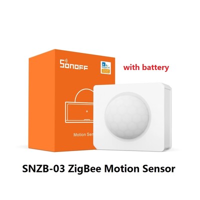 SONOFF SNZB-03 Zigbee 3.0 Motion Sensor Detector Smart Control μέσω eWeLink ZBBridge Απαιτείται εργασία με Alexa Google Home