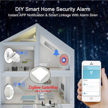 Tuya Zigbee Motion Sensors Smart Human Body Body Movement Body Movement PIR ZigBee Motion Wireless Connection Έξυπνος συναγερμός ασφαλείας σπιτιού