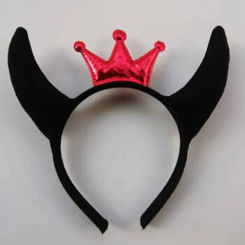 Disney Happy Halloween Skeleton Headbands Γυναικείες Mickey Mouse Hairband Girl Cosplay Devil Hair Accessories Παιδικό δώρο για γιορτινό πάρτι