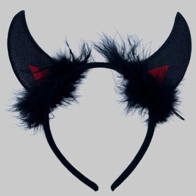 Disney Happy Halloween Skeleton Čelenky pre ženy Mickey Mouse Čelenka pre dievčatá Cosplay Devil vlasové doplnky Detský sviatočný darček