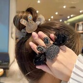 koreai újdonság a divatban Női hajgumik kiegészítők lányoknak női gumik tiara szalag fejpánt Nyúl póni o kötél masni